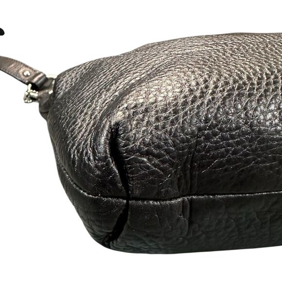 Coach F19265 Black Pebbled Leather Crossbody - Picture 11 of 15